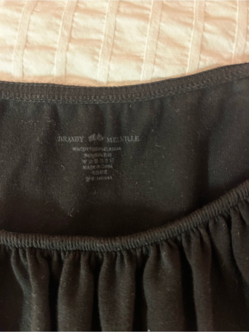 Brandy Melville Black Casey Top - Picture 3 of 3